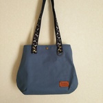 11号帆布ショルダーバッグ アッシュブルー