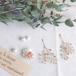 「natural」小枝ピアス/イヤリング