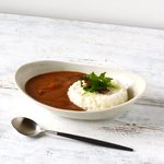 【窯元が作ったハンドメイド】カレー皿 24cm （ホワイト） /r76wh