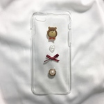 くまさんリボンiPhoneケース