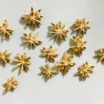 7個 スターアニス・ゴールド加工 