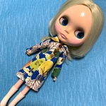 ブライス、リカちゃん用ジャケット、ブルー系