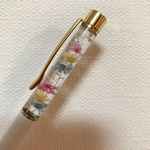 ハーバリウムボールペン  white