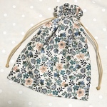 taryo-uuu様ご注文商品 リバティ 巾着 エデナム  グリーン お着替え