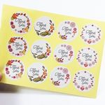 Thank you☆シール4種×27枚ずつ＝計108枚