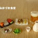 やすらぎ様専用ページ【オーダー】ミニミニ ビールと肴(刺身&枝豆)他