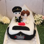 【ご予約商品】パトカーに乗ったリングピロー