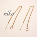 【高品質】アメリカンピアス♡4本