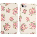 【ミラー付】Android & iPhone [全機種] 手帳型スマホケース 082