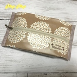 おしりふき（ウエットティッシュ）入れ☆サークルブラウン
