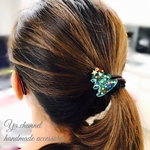クリスマスツリーのヘアゴム