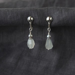 【um様専用】White&Silver Earring（ムーンストーン×淡水パール）
