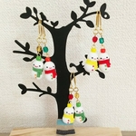 ＊冬のともだち 雪だるまちゃんピアス＊