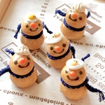 雪だるまパン