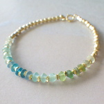 Sea Roman Glass Bracelet *14kgf*
