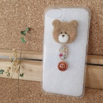 iPhoneケース iPhone7/8 ドライフラワーとくまさん