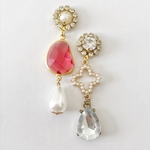 no1808/パールビジューピアス