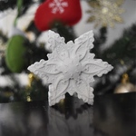 クリスマス⭐️雪の結晶のアロマストーン