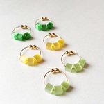 キューブイヤリング(ノンホールピアス)