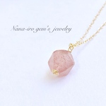  ＊再販＊14kgf pinkepidote  necklace