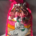 貴婦人×ピンクファー 2WAYバック