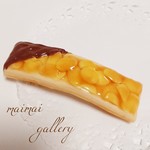 チョコレート掛けフロランタン♡バレッタ フェイクスイーツ