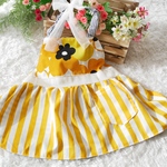 【再再販】キッズリバーシブルエプロンドレス