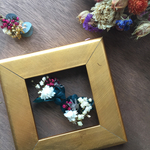 紫陽花フレンチフィリカ🌼ピアス/イヤリング🌼かすみ草