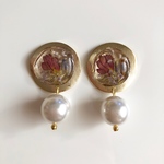 flower×pearl○ pierce