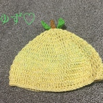 [ご注文品] 送料無料♡ ゆずのベビー帽子