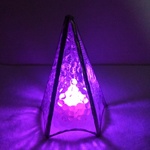 小さなクリスマスツリーLEDろうそく付き