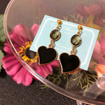 ストーンチャーム×ハートピアス