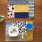 25×35㎝小さめランチョンマット♩2枚セット♩for kids