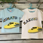ドクターイエローの半袖Tシャツ☆ロンパース