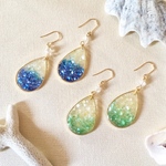 シェルドロップピアス