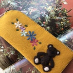 🧡🐻テディベアのペンケース🐻
