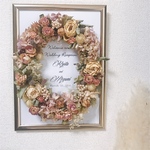 +*+:;;;:+【再販】Wedding 名入れウェルカムボード+*+:;;;:+*
