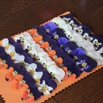 お花屋さんが作ったビオラのドライフラワーNo11  40冠入り