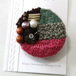 刺繍ブローチ**6**