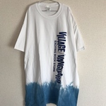 【藍染】ヴィレバンロゴTシャツ XL