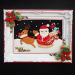 Santa Claus Is Coming To Town 　ちりめん飾り《送料込》