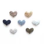 10/12全色再販！♡大きいハート♡ボアヘアピン