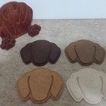 T様専用☆ダックスのコースター、犬肉球小箱、スマホスタンド