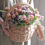 おさんぽ花かごのふんわりギャザリング育種ビオラ