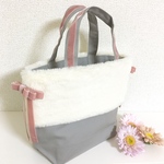 noble トート ♡ホワイトファー