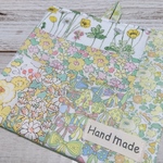 【sale】リバティパッチ＊正方形グラタンマット＊イエロー