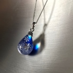 IORIレジンネックレス 冬空の結晶