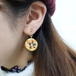 マルゲリータピザのピアス（スモールサイズ）
