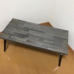 [zenzen7様専用] 折りたたみ式 ローテーブル〈アンティーク風〉