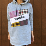 コラージュが可愛いゆるふわパーカー♪一点物